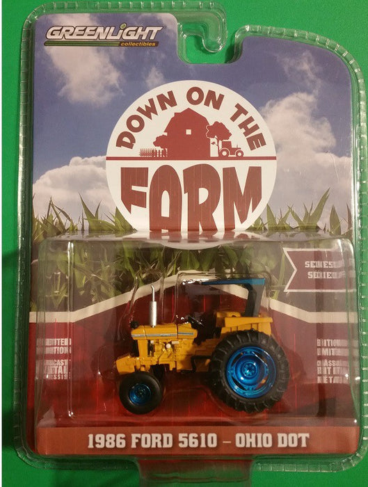 1986 Ford 5610 Tractor  - Down on the Farm Series 2 GREEN MACHINE 48020 DGR