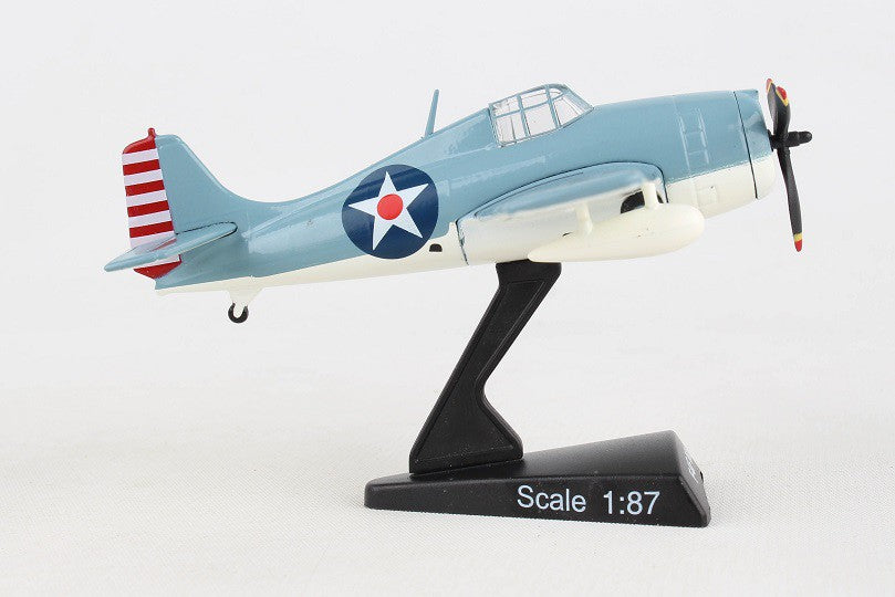Grumman F4F Wildcat   Postage Stamp  1/87 -  PS5351-2 -  Passion Diecast 