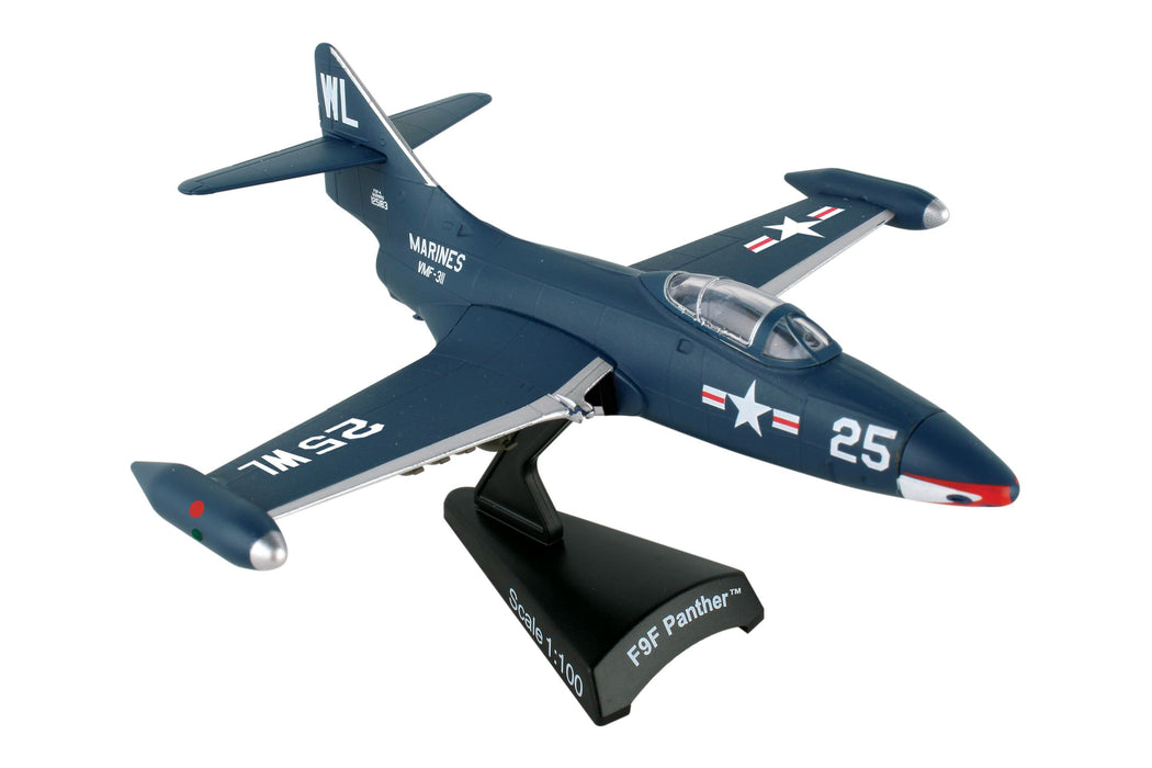 Grumman F9F Panther   Postage Stamp  1/100 -  PS5393-2 -  Passion Diecast 
