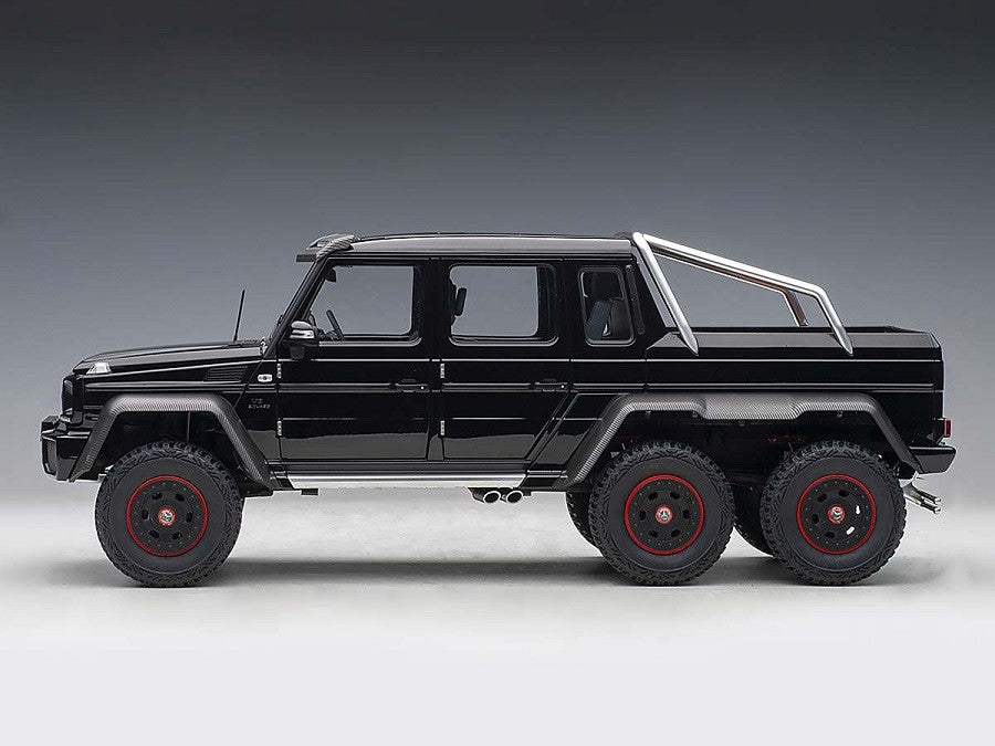 Mercedes G 63 AMG 6x6 2013 Gloss Black - Autoart 1/18 - 76306 - Passion Diecast 
