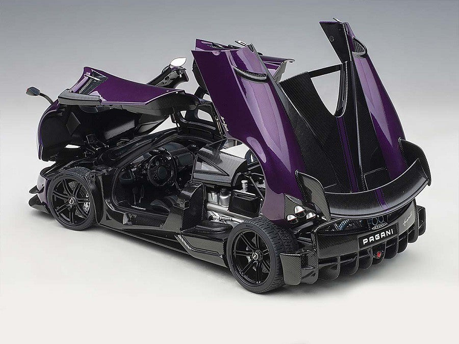 Pagani Huayra BC  Viola Pso/Carbon -  AUTOART -  1/18 - 78279 -  Passion diecast