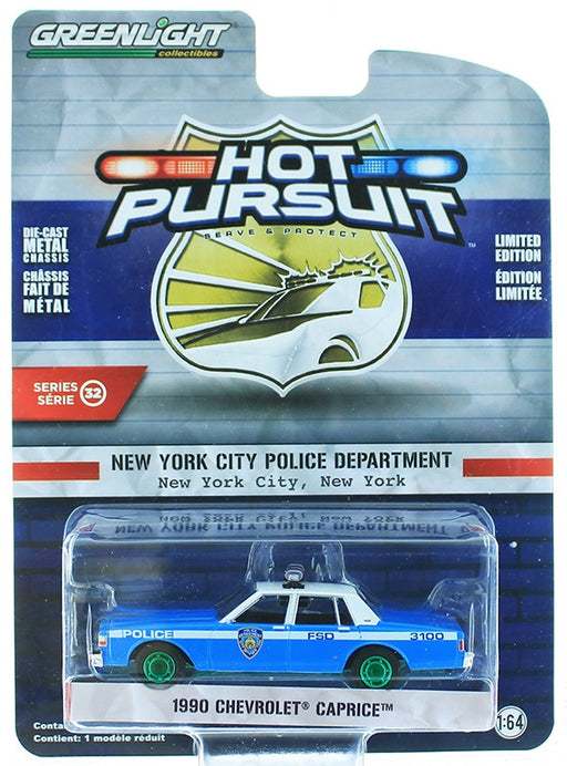 1990 Chevrolet Caprice - New York City Police Dept (NYPD) 1-64 greenlight 42890 C