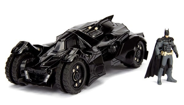 Arkham Knight Batmobile  with Batman Figure - Jada 1/24 - 98037  - Passion Diecast