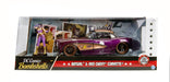 1957 Chevrolet Corvette with Batgirl Figure -  Jada 1/24 - 30457  - Passion Diecast 