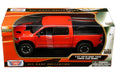 2019 Dodge Ram 1500 Rebel Pickup Truck Red Diecast Model - Motormax 1/24 - 79358 RD - Passion Diecast 