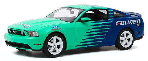 2010 Ford Mustang GT - Falken Tires - Greenlight 1/18 - 13552  -  Passion Diecast 