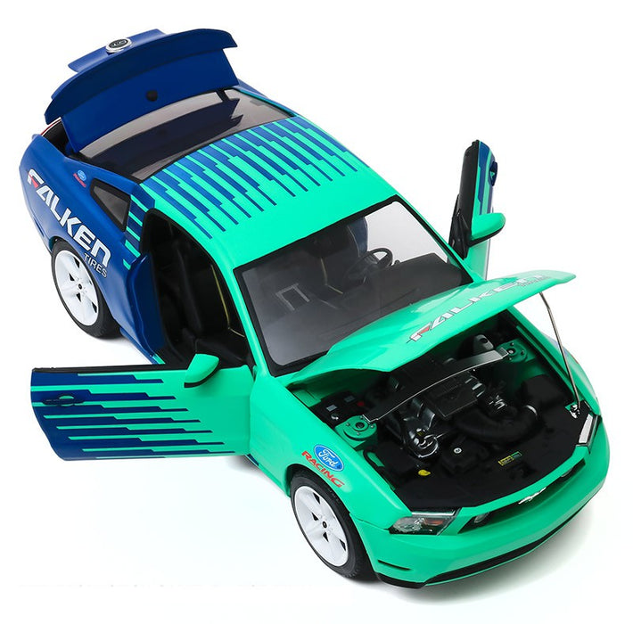 2010 Ford Mustang GT - Falken Tires - Greenlight 1/18 - 13552  -  Passion Diecast 