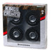Firestone - 66-Inch Monster Truck Wheel and Tire Set Greenlight  1/18 13558  - Passion Diecast 