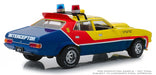1974 Ford Falcon XB 4-Door Sedan  Yellow - First of the V8 Interceptors - Greelight 1/18 - 13574 - Passion Diecast 