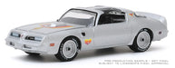 1979 Pontiac Firebird "Fire Am" by Very Special Equipment (VSE)  Silver with Hood Bird - Greenlight 1/64 Hobby Exclusive - 30148
