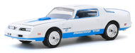 1978 "Macho Trans Am" Custom by Mecham Design - n° 87 sur 204 - White and Blue - Greenlight 1/64 Hobby Exclusive - 30150