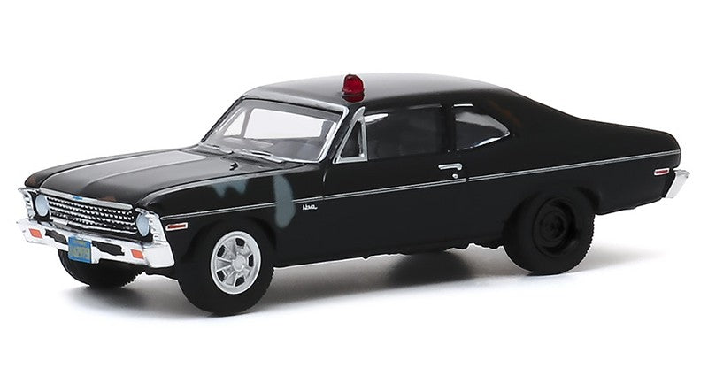 1969 Chevrolet Nova Police - Hunter (TV Series, 1984-91) - Hollywood Série 28 - 1-64  greenlight 44880 D - Passion Diecast