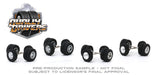 Dually Drivers Wheel & Tire Pack  (Hobby Exclusive) 1/64 Greenlingt  - 16050 A -  Passion  Diecast