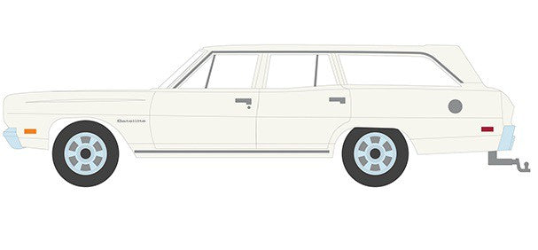 1969 Plymouth Satellite Station Wagon - Estate Wagons Series 5 - 1/64  Greenlight - 29990 B -  Passion Diecast 