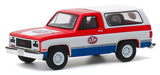 1990 GMC Jimmy STP - Blue Collar  Series 7 -Greenlight 1/64, 35160 D  - Passion Diecast  