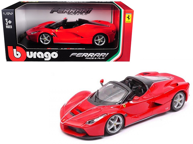 Ferrari LaFerrari F70 Aperta Red -  Bburago 1/24 -  18 26022  RD - Passion Diecast 