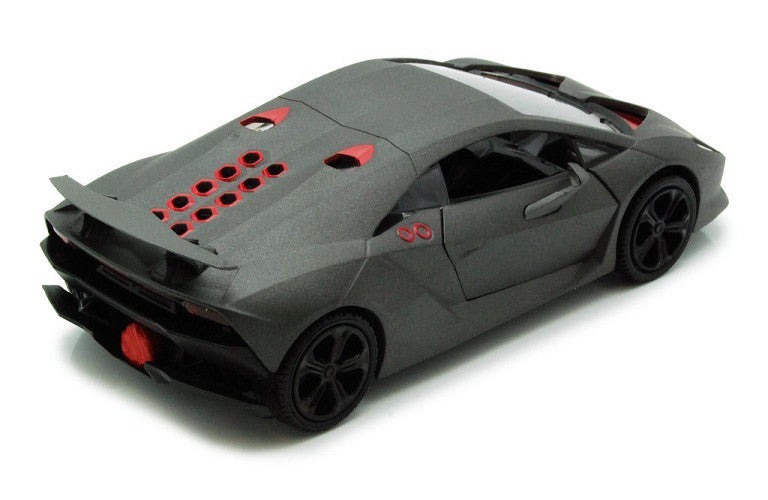 Lamborghini Sesto Elemento, Matte Black - Motormax 1/24-  79314 BK -  Passion Diecast