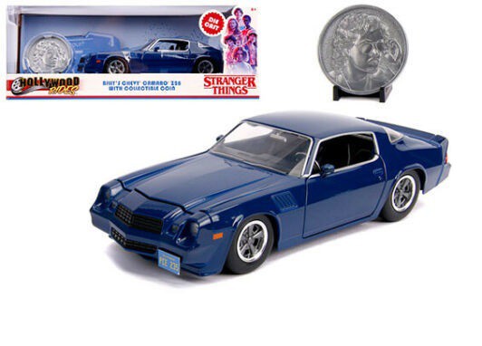 Billy's Chevrolet Camaro Z28 with Coin - Stranger Things -  Jada 1/24 - 31110  - Passion Diecast 