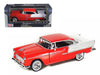 1955 Chevrolet  Bel Air   Red and White - Motormax 1/24 - 73229 RD -  Passion Diecast