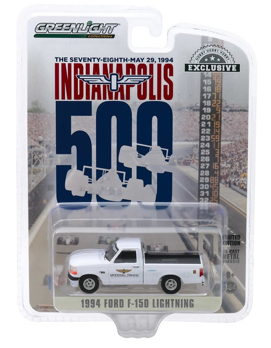 1994 Ford F-150 Lightning - 78th Annual Indianapolis 500  Official Truck - Hobby  Exclusive 1/64 Greenlight 30103 Passion D