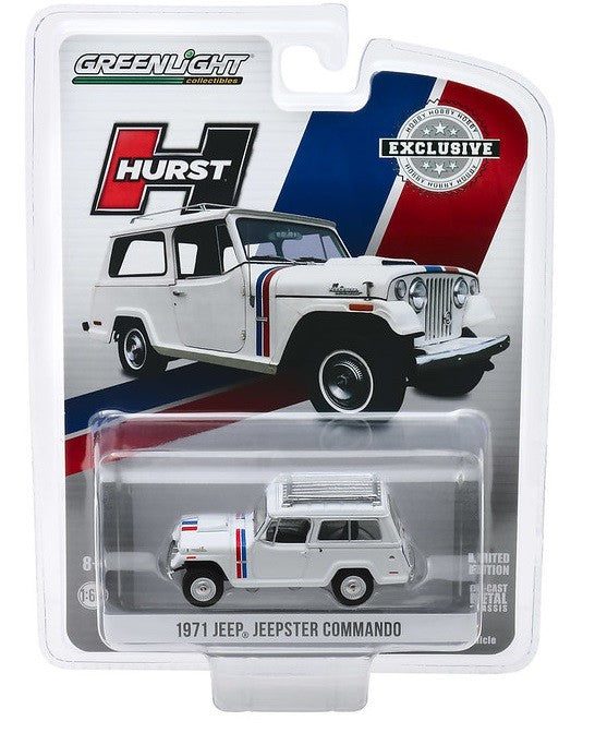 Jeep Jeepster Commando 1971 - Hurst Edition -  (Hobby Exclusive) 1/64 Greenlight  30115  Passion Diecast 