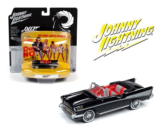 Dr. No 1957 Chevy Bel Air   James Bond with / Tin  - Johnny Lightning -  1:64 - JLSP084  -  Passion Diecast 