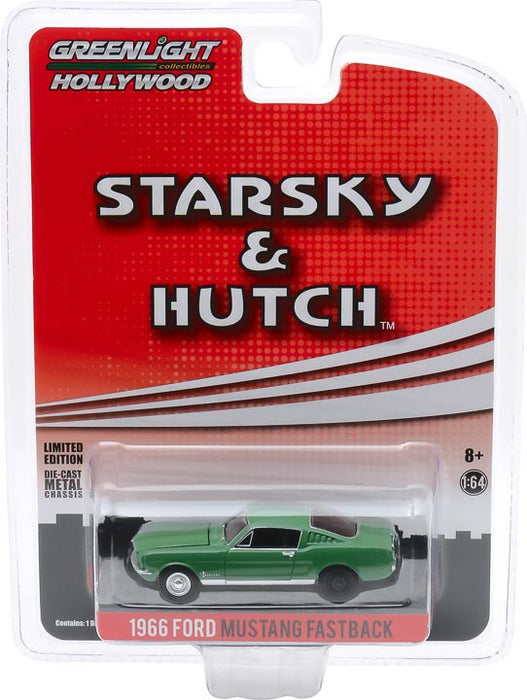 1966 Ford Mustang Fastback - Hollywood Special Edition: Starsky and Hutch  1-64  greenlight -  44855 B - Passion Diecast