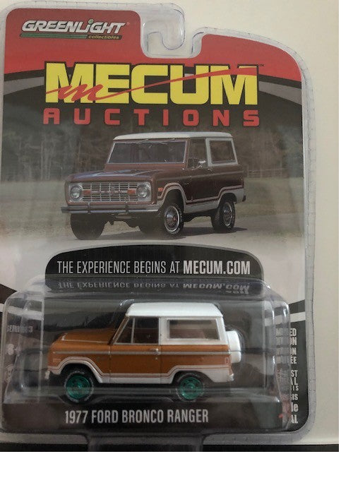 1977 Ford Bronco Ranger in Cinnamon & White  - Mecum Auctions Series 3 - 1-64 GREENMACHINE -  337170 EGR