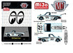 1974 Datsun 620 Pick Up - Mooneyes / Surf Board -  M2 Auto Trucks 1:64 - Mijo Exclusive - 31500-MJS26 -  Passion Diecast 