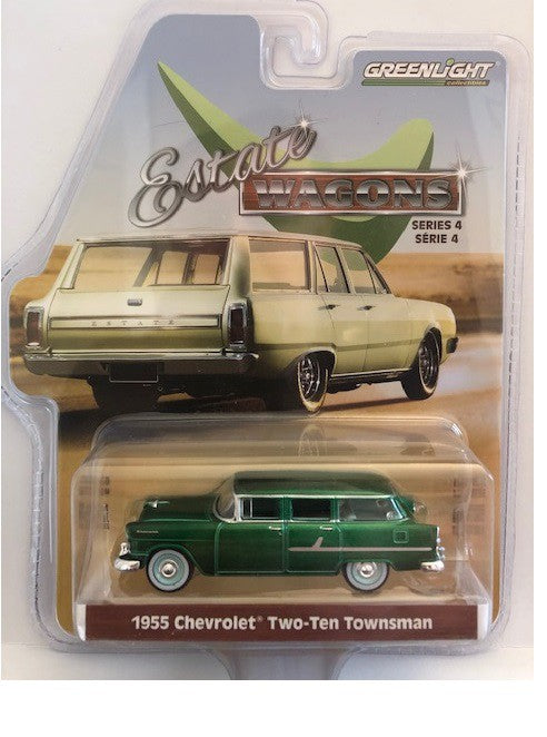 1955 Chevrolet Two-Ten Townsman in Sea Mist Green Estate Wagons Series 4 - 1-64  GREENMACHINE 29970 AGR