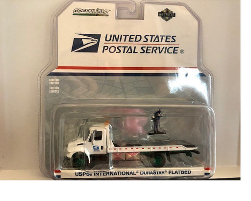 H.D. Trucks Series 11 -  2013 Durastar Flatbed w Mail Carrier GREENMACHINE GL-33110 BGR