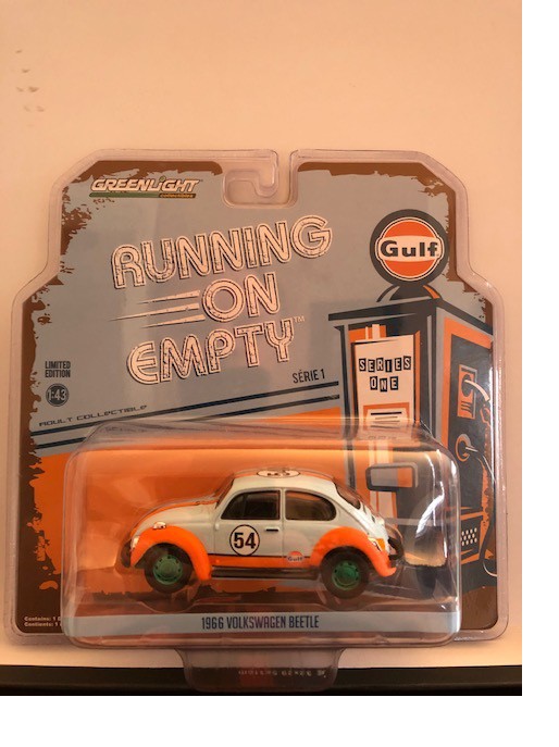 1966 Volkswagen Beetle  Gulf Oil Racer - Running on Empty  1 -  GREENMACHINE 1-43 87010 DGR