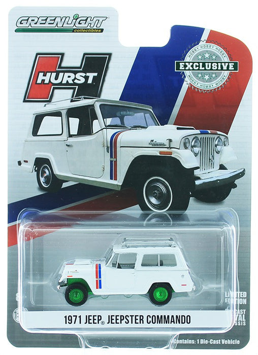 Jeep Jeepster Commando 1971 - Hurst Edition -  (Hobby Exclusive) 1-64 GREENMACHINE  30115GR