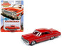 1964 Chevy Impala Hardtop - Riverside Red  - Johnny Lightning -  1:64 - RCSP012 -  Passion Diecast 