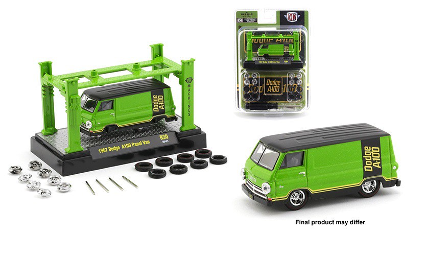 Model Kit Release 30 - 4- Pcs Assortment  - M2 Machine Hobby Exclusive 1:64 - 37000-30  -  Passion Diecast 