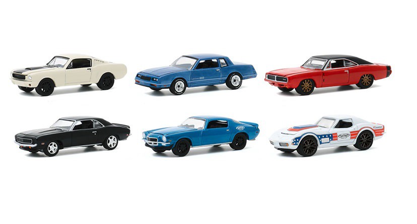 Detroit Speed, Inc. Series 1  Assortment - Greenlight 1/64 - 39040  -  Passion Diecast 