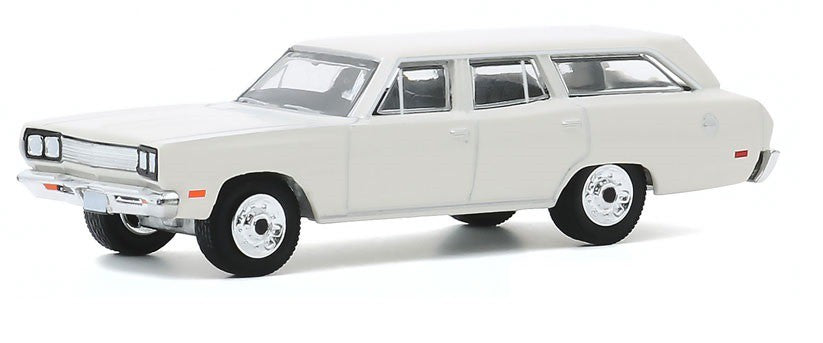 1969 Plymouth Satellite Station Wagon - Estate Wagons Series 5 - 1/64  Greenlight - 29990 B -  Passion Diecast 