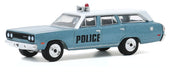 1970 Plymouth Belvedere Emergency Wagon Police Pursuit  - Estate Wagons Series 5 - 1/64  Greenlight - 29990 C - Passion Diecast 