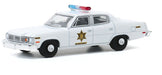 1974 AMC Matador - Hazzard County Sheriff - greenlight 1/64   Hobby Exclusif - 30177  -  Passion Diecast 