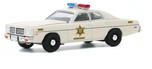 1975 Dodge Coronet - Hazzard County Sheriff -   greenlight 1/64   Hobby Exclusif - 30187 -  Passion Diecast 