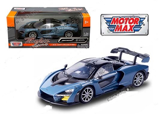 McLaren Senna  Blue- Motormax 1/24 - 79355 BL