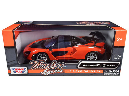 McLaren Senna  Orange - Motormax 1/24 - 79355 OR - Passion Diecast 