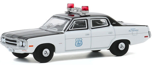 1971  AMC Matador Yonkers, New York Police - Hot Pursuit Series 35 -  1-64 greenlight 42920 B  Passion Diecast