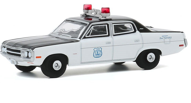 1971  AMC Matador Yonkers, New York Police - Hot Pursuit Series 35 -  1-64 greenlight 42920 B  Passion Diecast