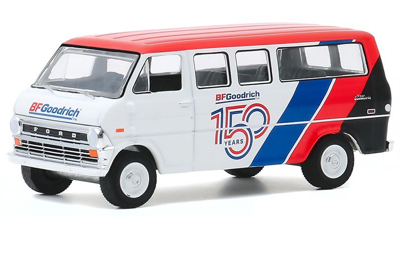 Ford Club Wagon - BFGoodrich 150th  - Running on Empty Series 11 - greenlight 1-64  - 41110 C -  Passion Diecast