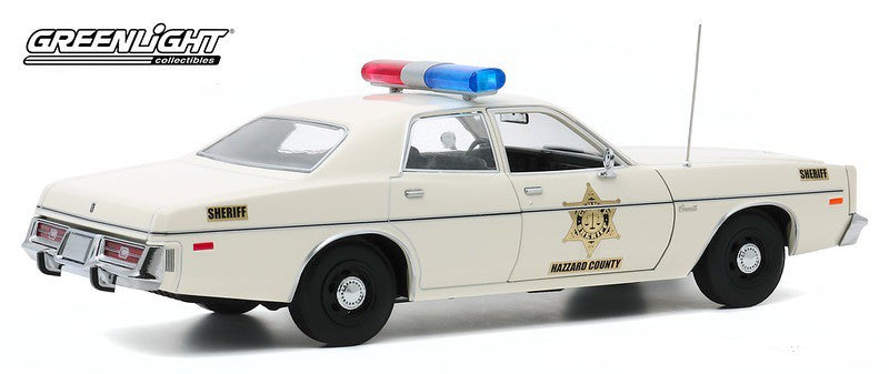 1975 Dodge Coronet   Hazzard County Sheriff  Greenlight Artisan 19092  PASSION DIECAST