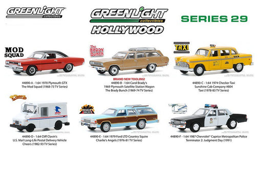 Hollywood Série 29 Assortment  1-64  greenlight 44890 - Passion Diecast