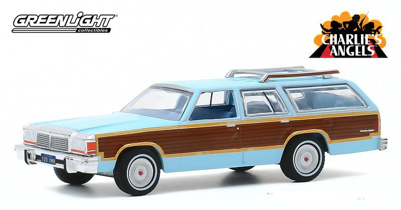 1979 Ford LTD Country Squire - Charlie's Angels  - Hollywood 29 - 1-64  greenlight - 44890 E - Passion  Diecast