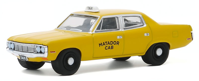1972 AMC Matador - Matador Cab 'Fare-Master' -  greenlight 1/64 - Hobby Exclusif - 30181 -  Passion Diecast 