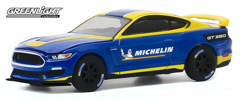 2019 Ford Shelby GT350R - Michelin Tires -  greenlight 1/64 - Hobby Exclusif - 30186 -  Passion Diecast 